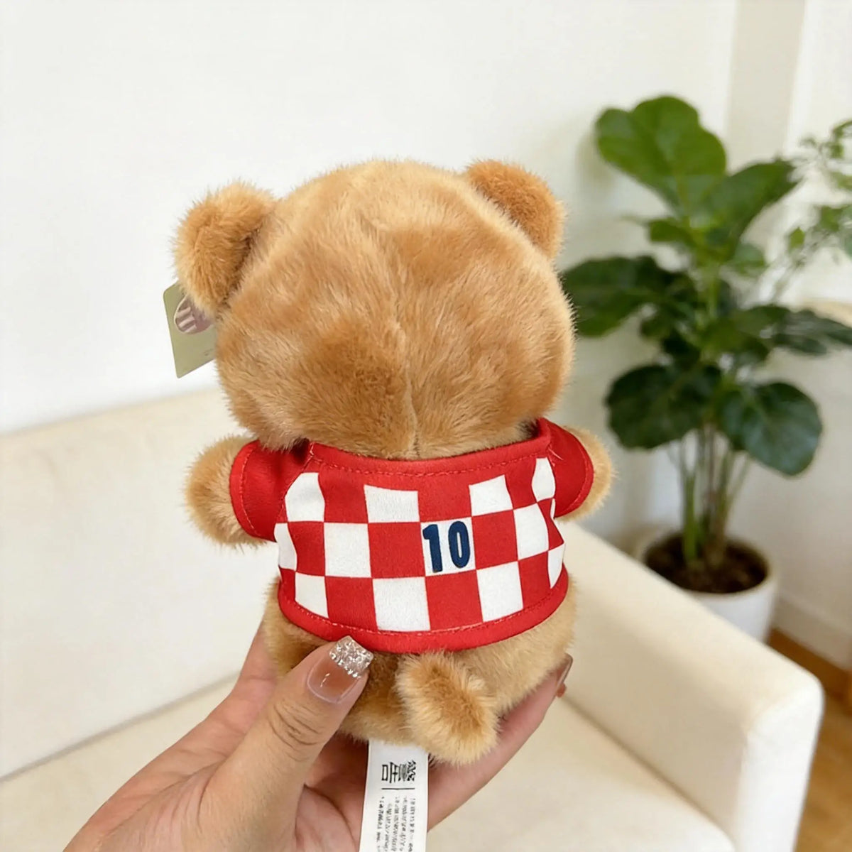 かわいい スポーツユニフォーム 背番号入り クマ ぬいぐるみ マスコット