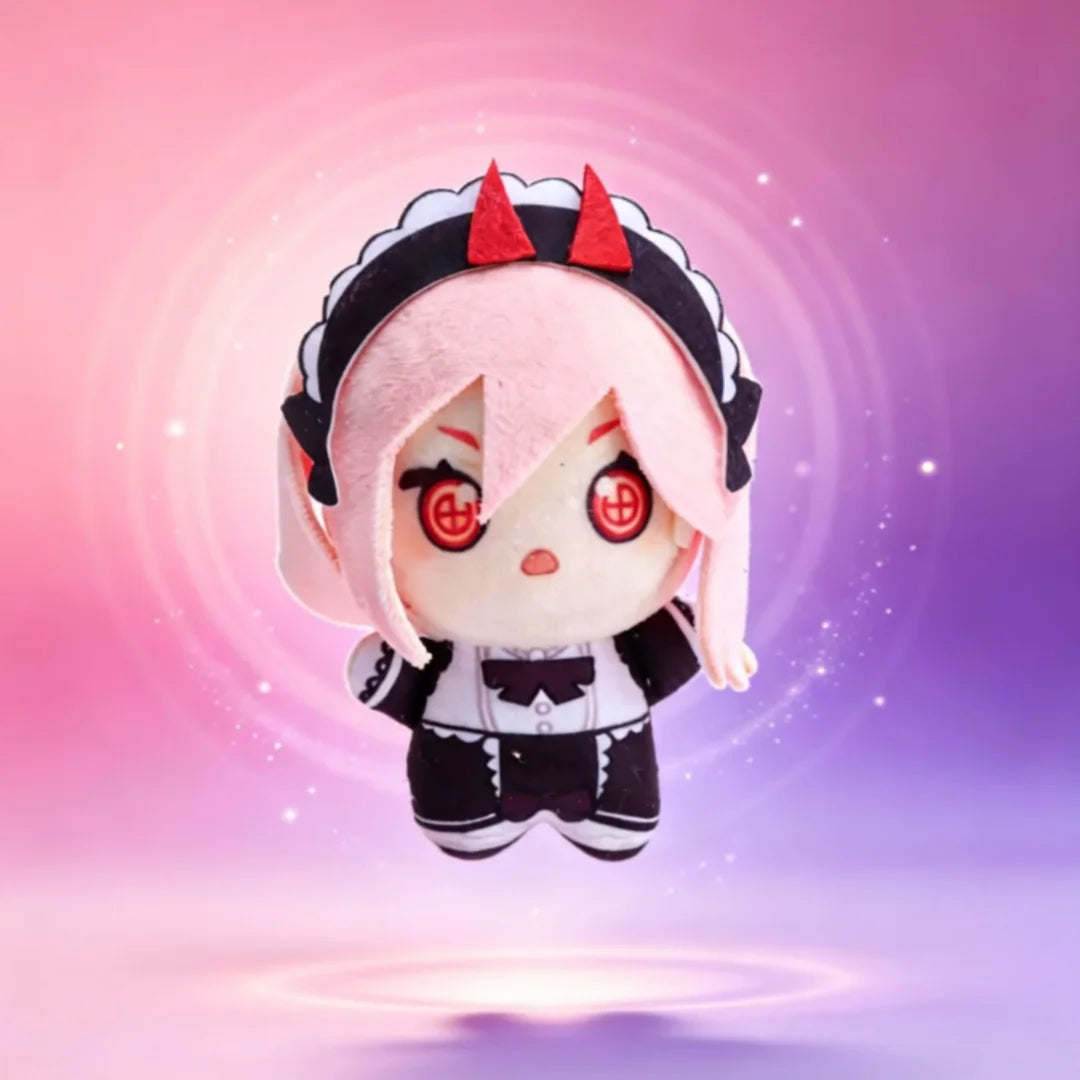 ピンク髪のデビルメイド風 ちびぬいぐるみ