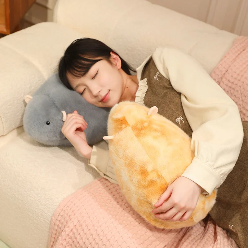 ふわふわ ハムスター 抱きクッション キャメル
