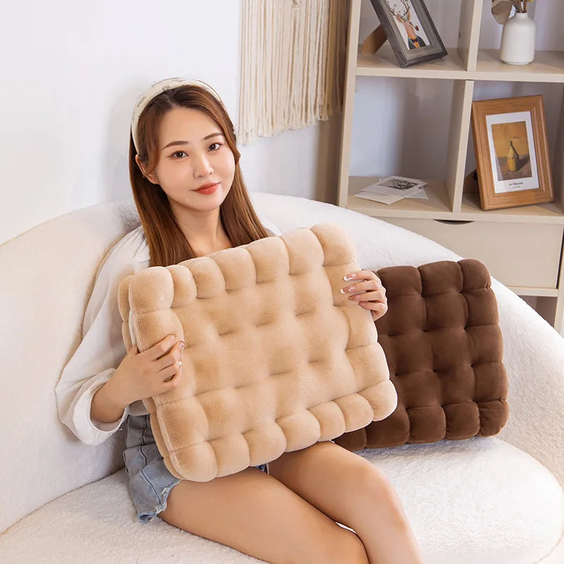 サンド クッキー型 ふわふわ クッション 丸型・四角