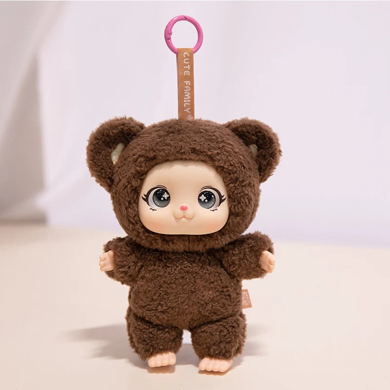 クリスマス ウサ耳 ニット もこもこ ドール フィギュア