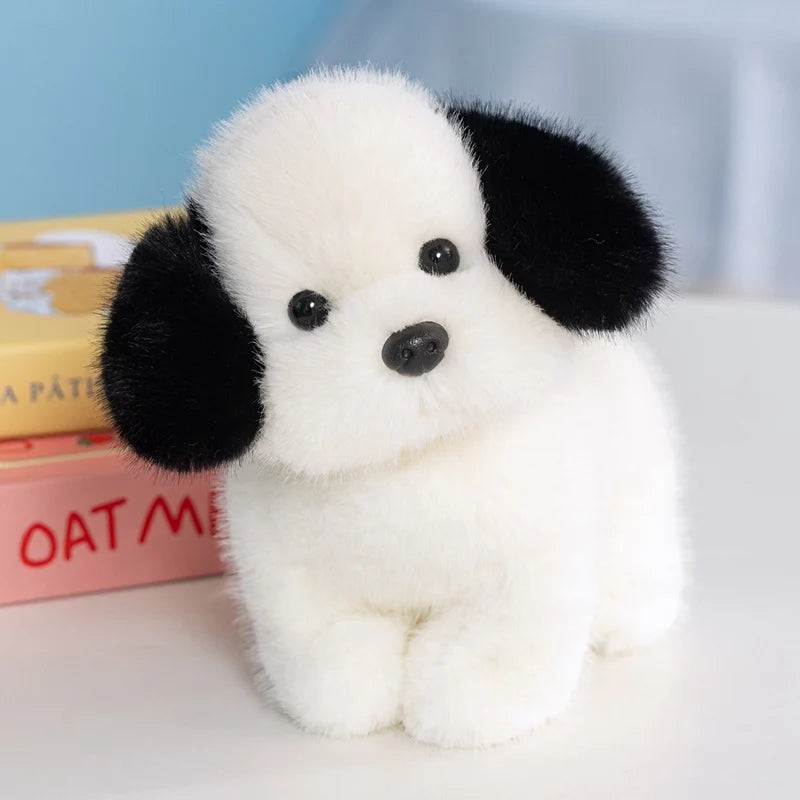 Simulation Dog Doll Gentle And Comfortable Lifelke Doll Stuffed Animal Cat Home Ornament Holiday Surprise Gift