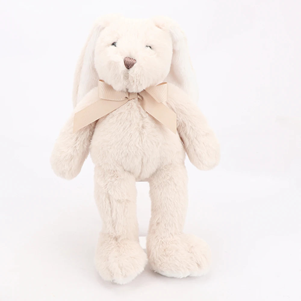 30cm Kawaii Easter Rabbit Plush Toy Stuffed Animal Rabbit with Long Ear for Babies Sleeping Companion Plush Doll Children's Gift