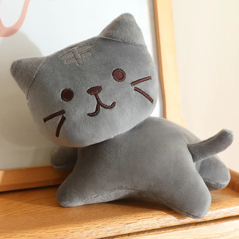 可愛い ふわふわ 猫 マスコット キーホルダー