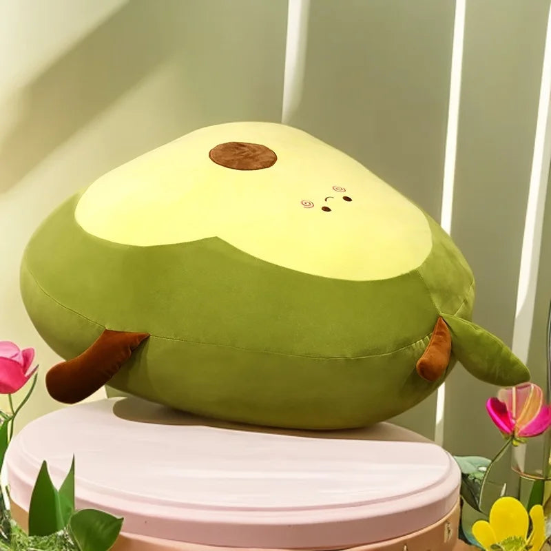 特大 アボカド型 ぬいぐるみ ビーズクッション