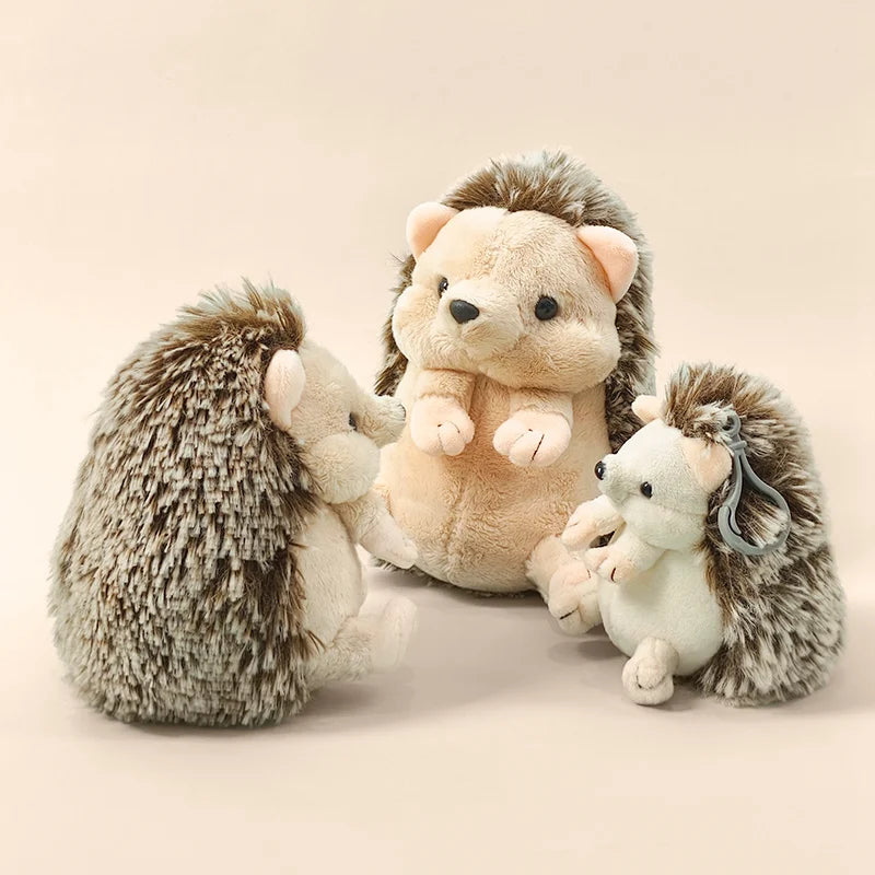 ふわふわ サクランボ ハリネズミ ぬいぐるみ