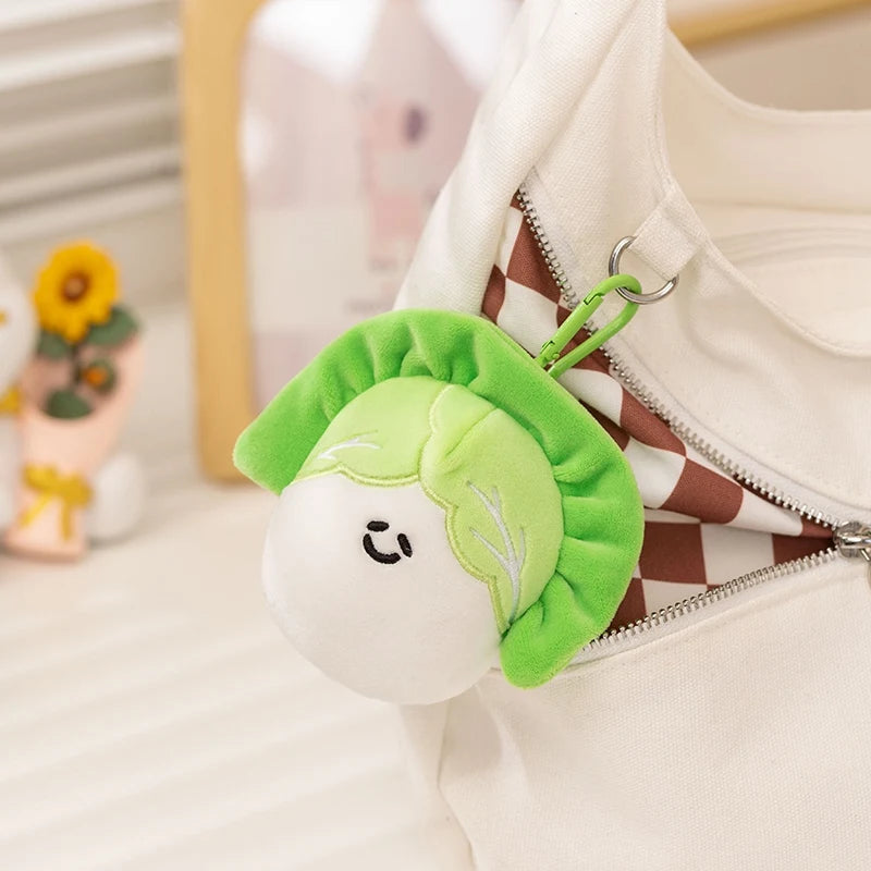個性的な表情の 野菜 ぬいぐるみ マスコット