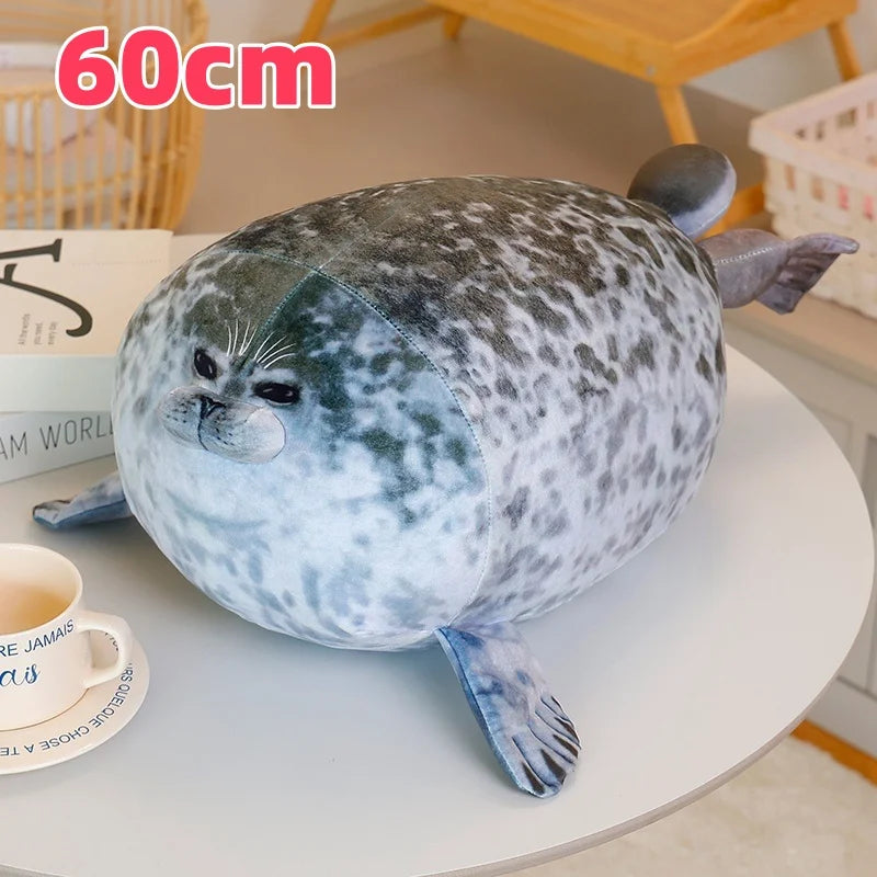 もちもち ゴマフアザラシ 抱き枕 クッション
