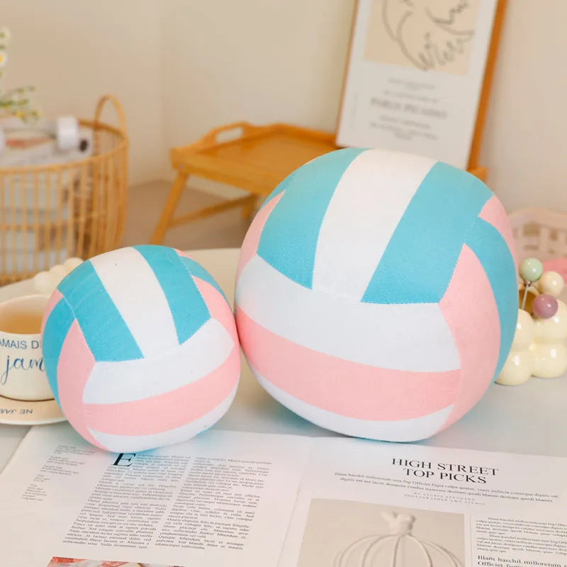14cm Simulation Volleyball Plush Toys Cute Stuffed Pillow Stuffed Plush Ball for fans Toy Exquisite Children Boys Birthday Gift