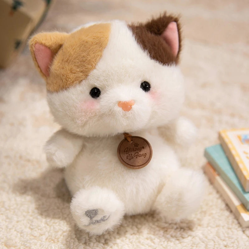 Cute Sitting Animals Red Panda Fox Sloth Cat Plush Toys Soft Plush Dolls Stuffed Capybara Pig Plushie Baby Toys Gifts for Kids