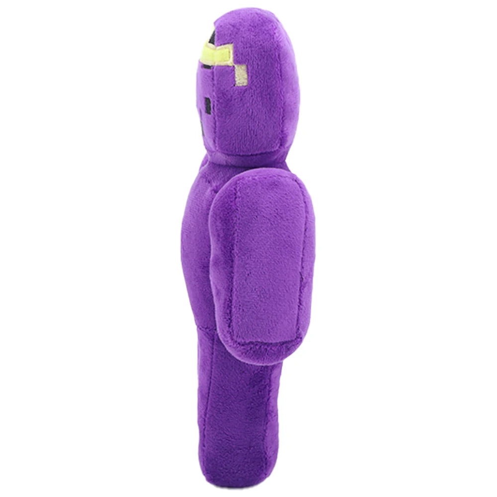 パープル 王冠 ブロック キャラクター ぬいぐるみ