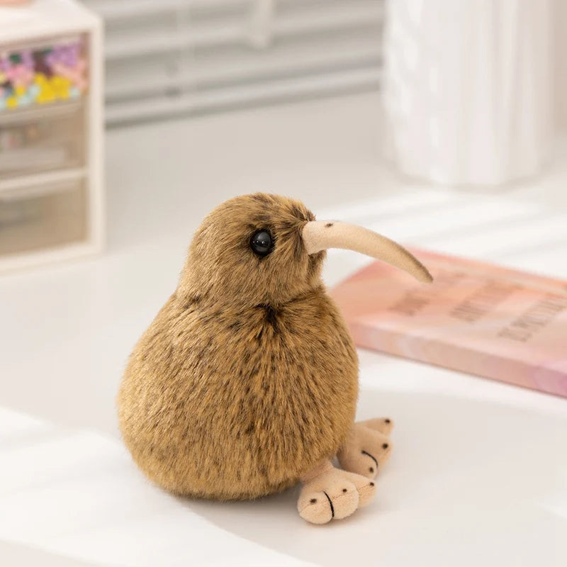 ふわふわキーウィ鳥 ぬいぐるみ 親子2サイズセット