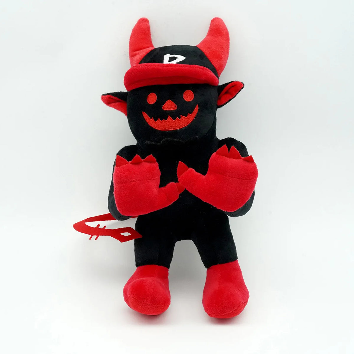 黒赤 デビル ぬいぐるみ 2種セット 角とフリル