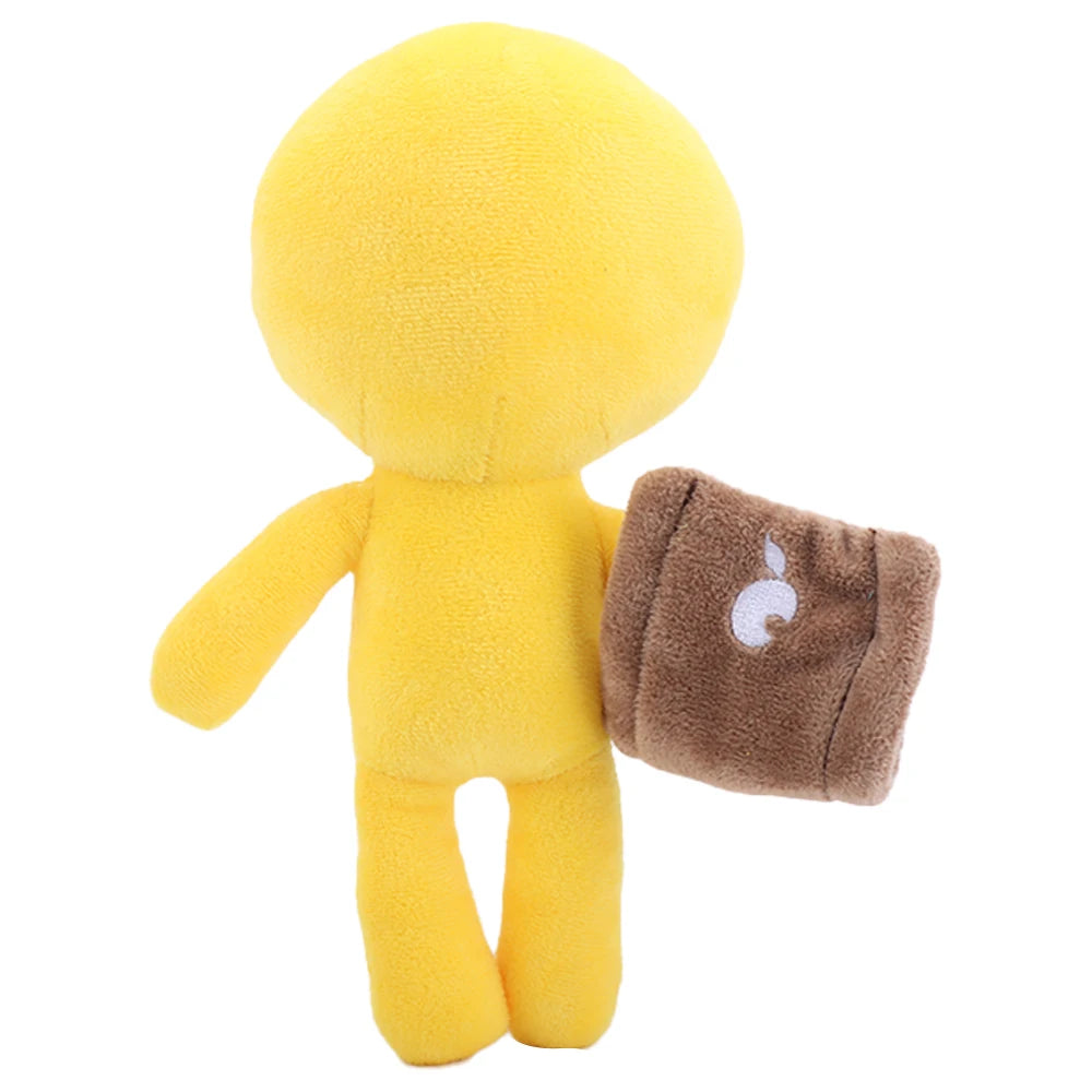 New Alan Becker Gamer Yellow Chef Blue Influencer Green Baker Red Sheriff Second Coming Plush Toy Perfect for Fan Birthday Gifts
