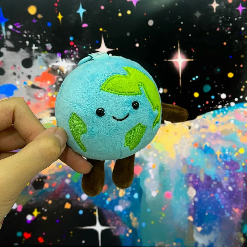 リアルな ふわふわ 惑星 ぬいぐるみ クッション