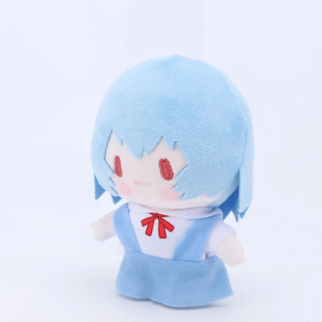 エヴァンゲリオン アスカ レイ 制服Ver. かわいいぬいぐるみ 2体セット