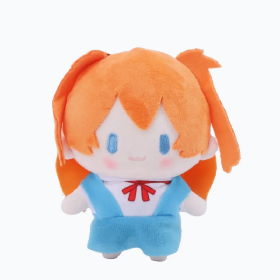 エヴァンゲリオン アスカ レイ 制服Ver. かわいいぬいぐるみ 2体セット