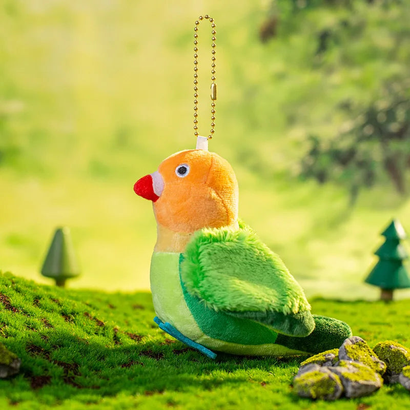 New Animal and Insect Plush Pendants Parrots, Butterflies, Bees, Horses, Cockroaches, Snails Plush Toy Backpack Pendant Kids Toy
