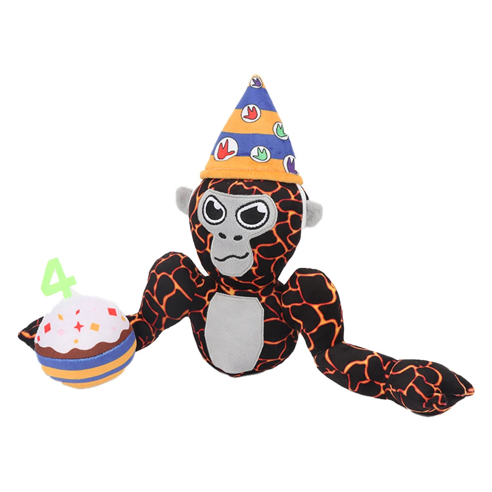 Game Gorilla Tag Plush Toys Movie Stuffed Animals Tagged Monke and Monke Doughboi Plush Toy Boys Birthday Gifts Toys for Kids ﻿