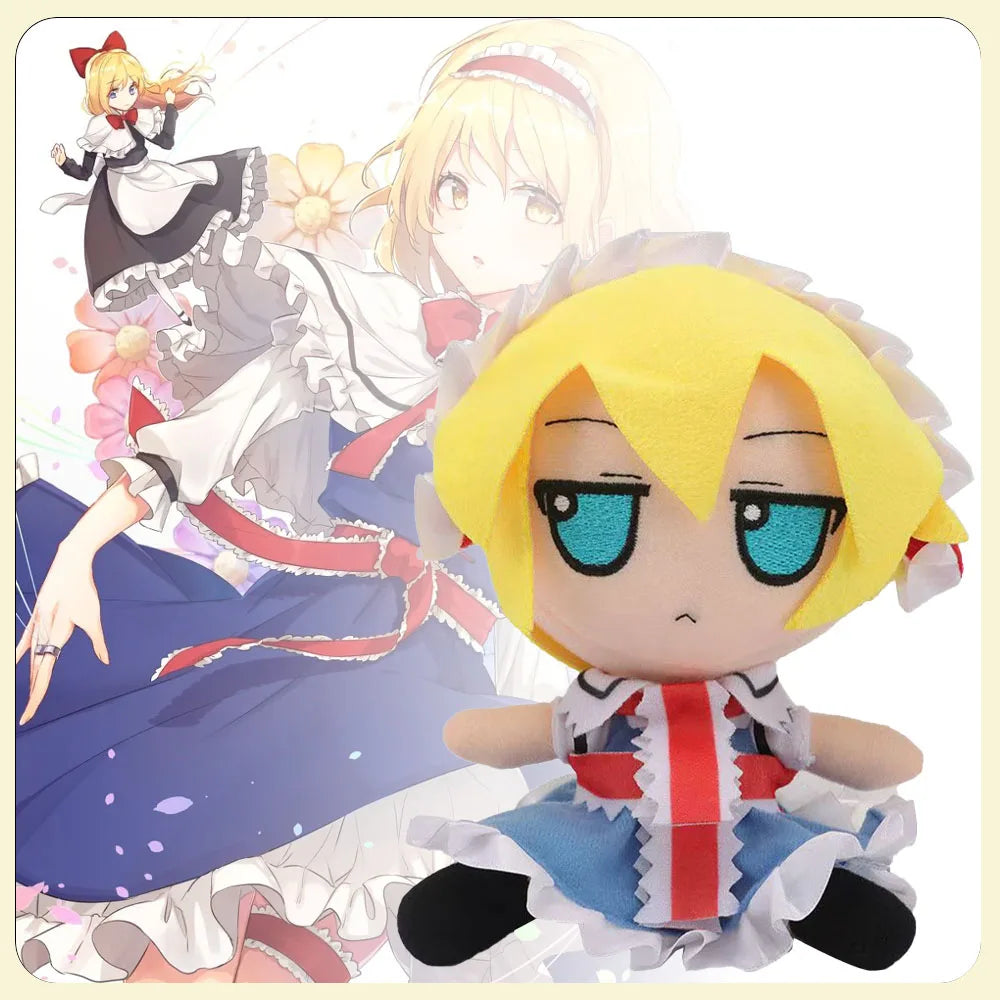 20cm Touhou Project Hata no Kokoro Izayoi Sakuya Hinanawi TenshiUsami Renko Saigyouji Yuyuko Anime Peripheral Plush Toy Fan Gift