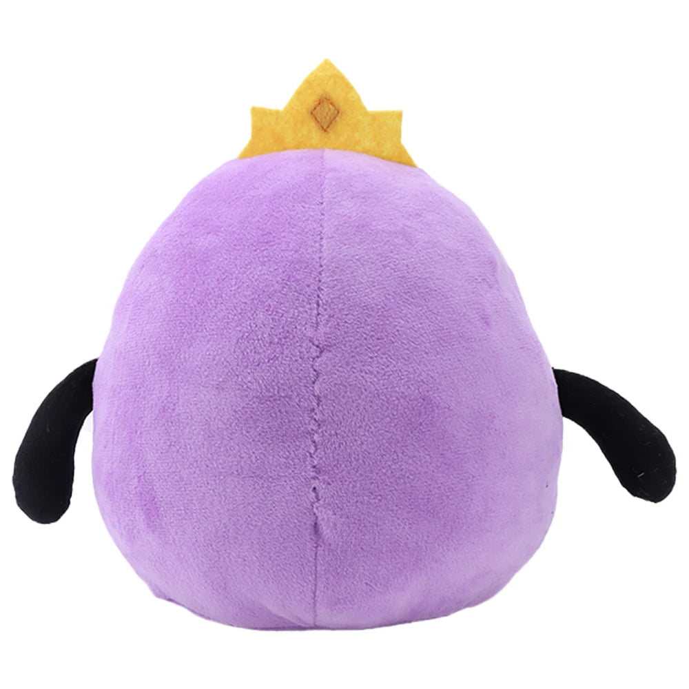 かわいい王冠スライムのパープルぬいぐるみ