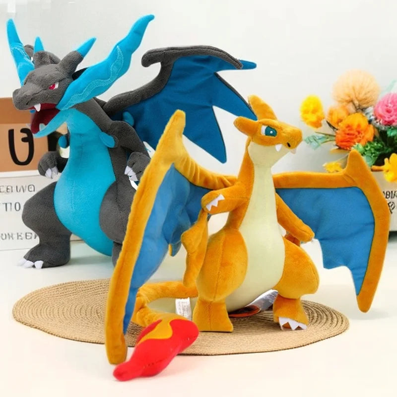 ポケットモンスター リザードンとメガリザードンX ぬいぐるみ