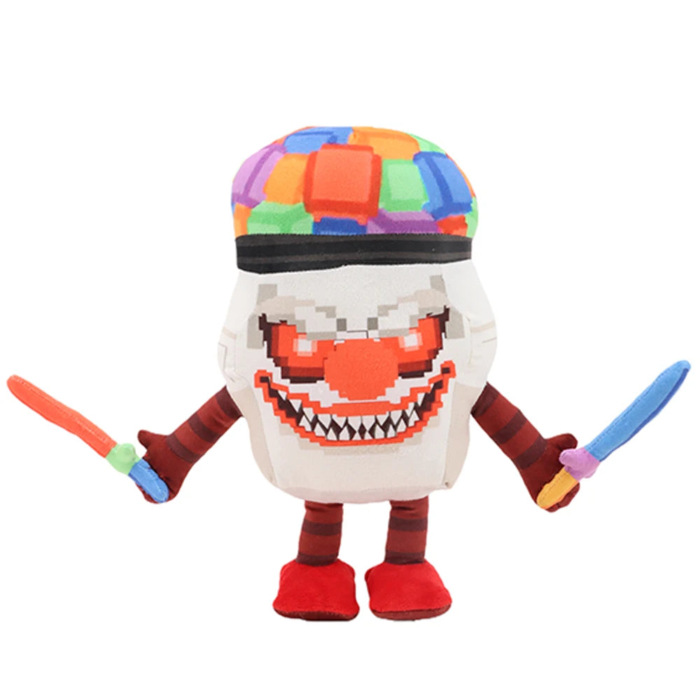 STEAL A BRAINROT La Casa Boo Plush Toy Cute House Doll Game Surrounding Cappuccino Clownino Toy Soft Toys for Kids Birthday Gift