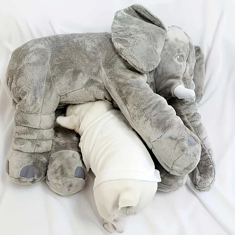 40cm Soft Elephant Plush Toys Cute Elephant Baby Sleeping Pillow Stuffed Animals Best Gifts For Kids Birthday Room Decoration