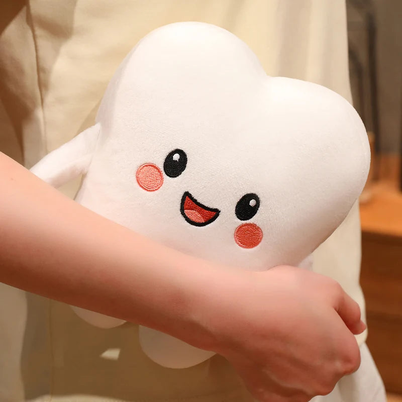 Cute Cartoon Dental Plush Toy Soft Teeth Cleaning Plush Doll Toothbrush Toothpaste Brushing Learning Models Best Gifts