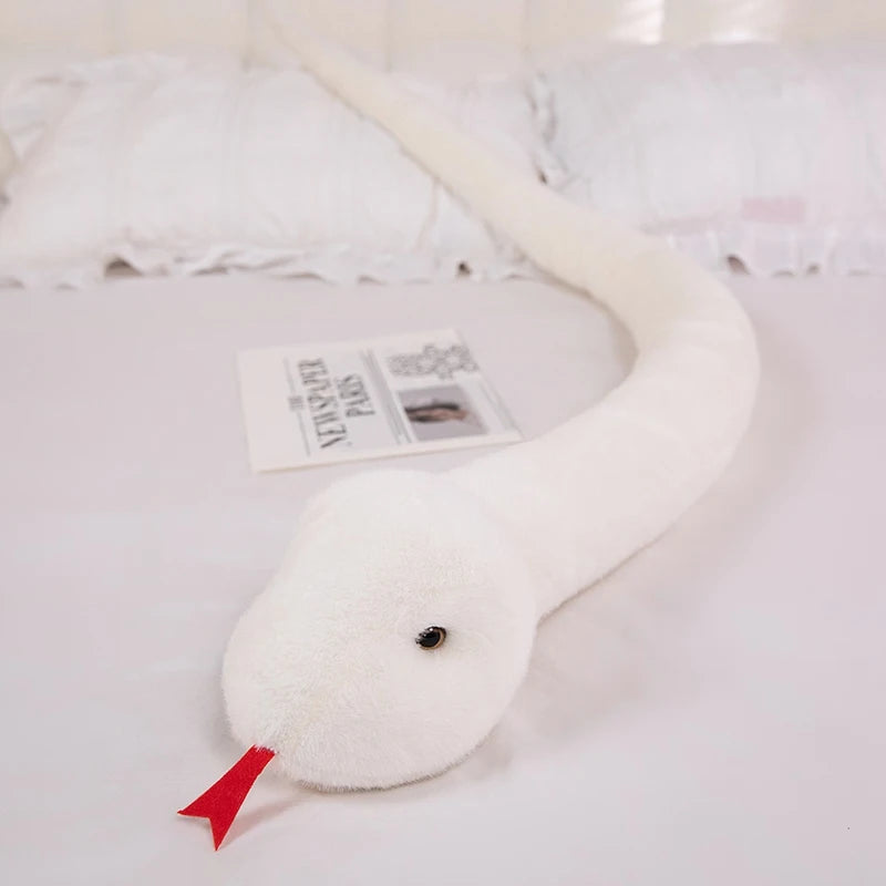 ふわふわ 長い ヘビ ぬいぐるみ 抱き枕 カラフル