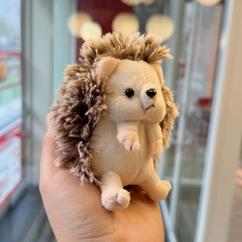 11cm Cute Hedgehog Plush Toys Movie Stuffed Animals Adorable Stuffed Hedgehog Keychain Backpack Pendant Room Decor Birthday Gift