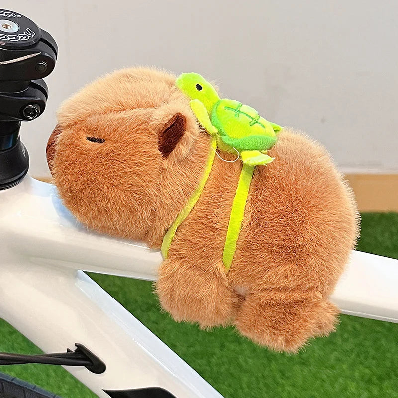 Lovely Capybara Animal Slap Snap Wrap Wristband Bracelet Plush Toys Kawaii Capybara Hand Ring Wristband Funny Toys for Kids