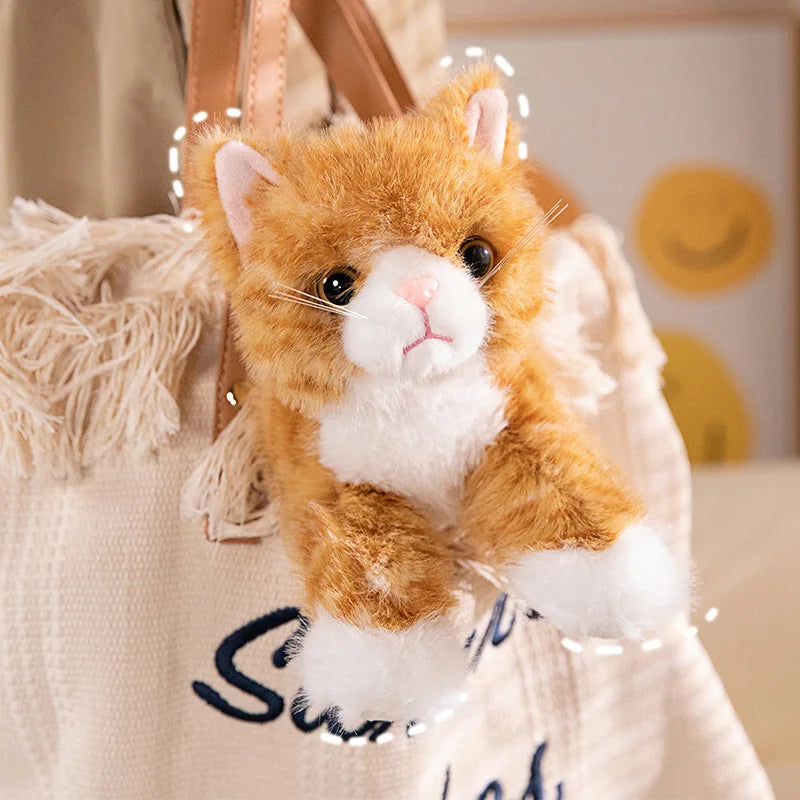 ふわふわ 可愛い オッドアイの仔猫 ぬいぐるみ 多色展開