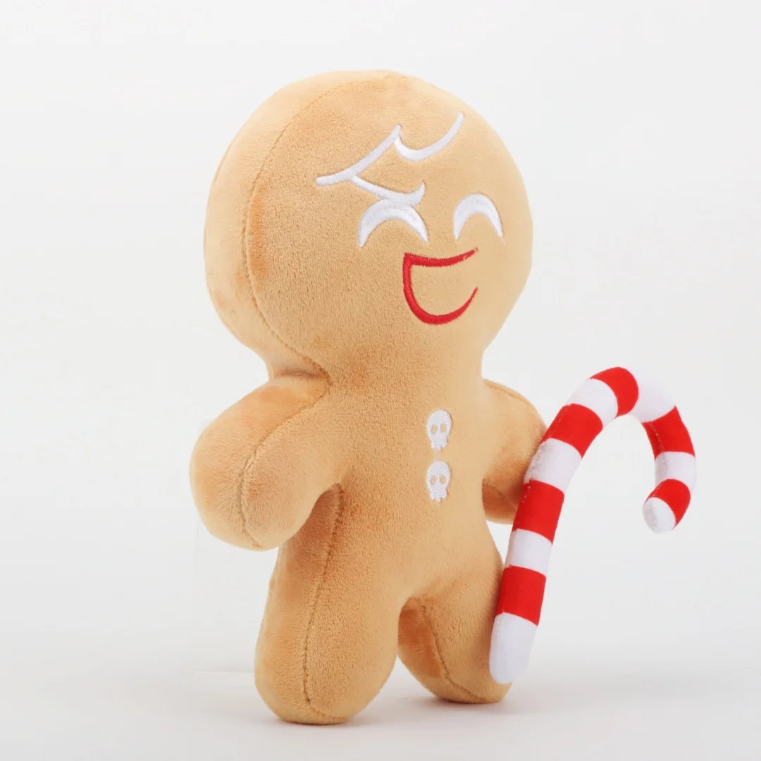 クッキーラン ジンジャーブレイブ キャンディケイン付き ぬいぐるみ