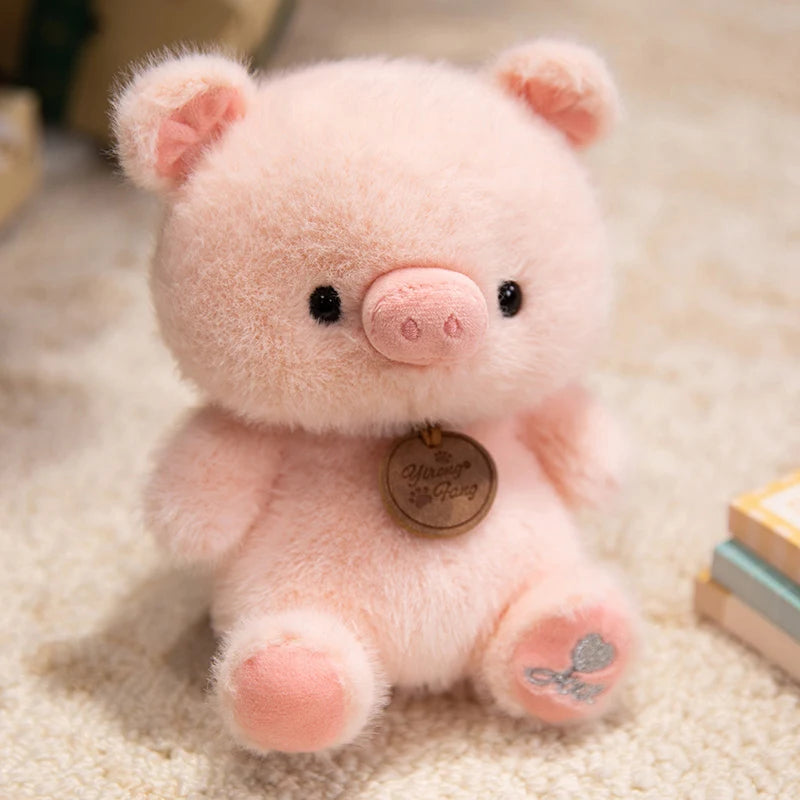 Cute Sitting Animals Red Panda Fox Sloth Cat Plush Toys Soft Plush Dolls Stuffed Capybara Pig Plushie Baby Toys Gifts for Kids