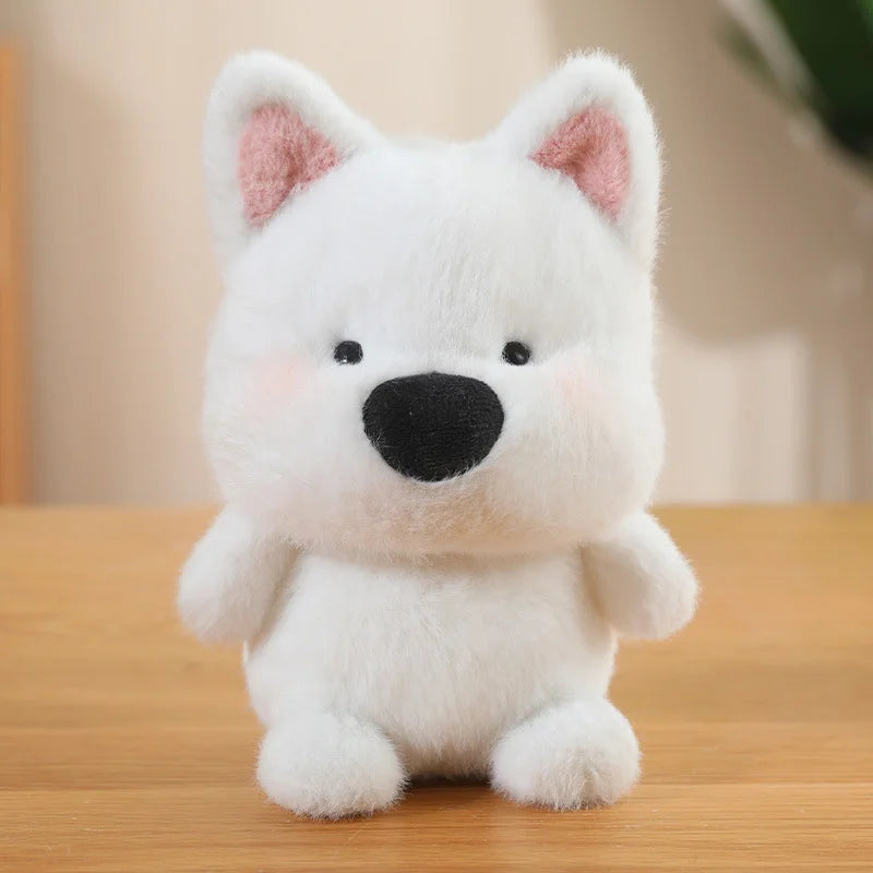 New Kawaii Soft Animal Series Plush Doll Pillow Elephant Pig Dog Sheep Penguin Raccoon Cat Cute Plush Toy Gift for Boys or Girls