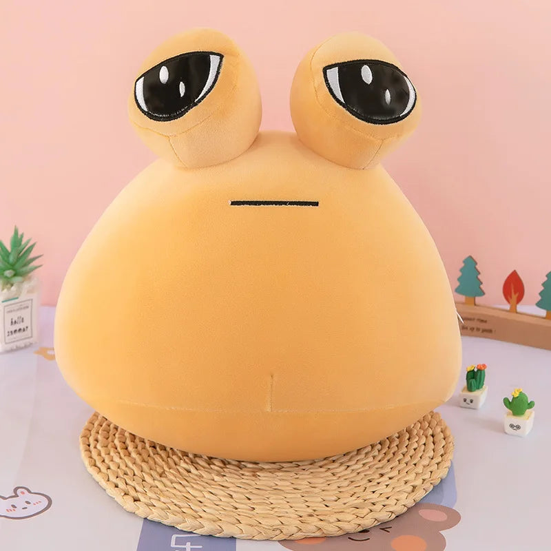 もちもち 目玉 キャラクター ふわふわ ぬいぐるみ