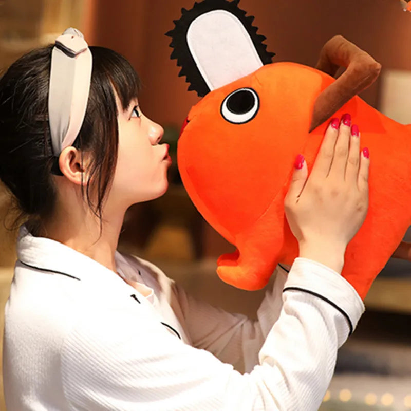 チェンソーマン ポチタ 可愛いオレンジぬいぐるみ