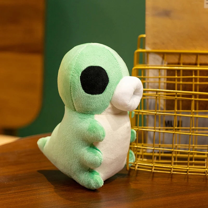 可愛い ふわふわ グリーン 一つ目 モンスター ぬいぐるみ