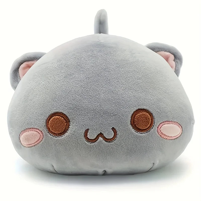 Kawaii Lying Cat Plush Toys Stuffed Cute Cat Doll Lovely Animal Pillow Soft Cartoon Cushion Kids Birthday Gifts Bedroom Decor
