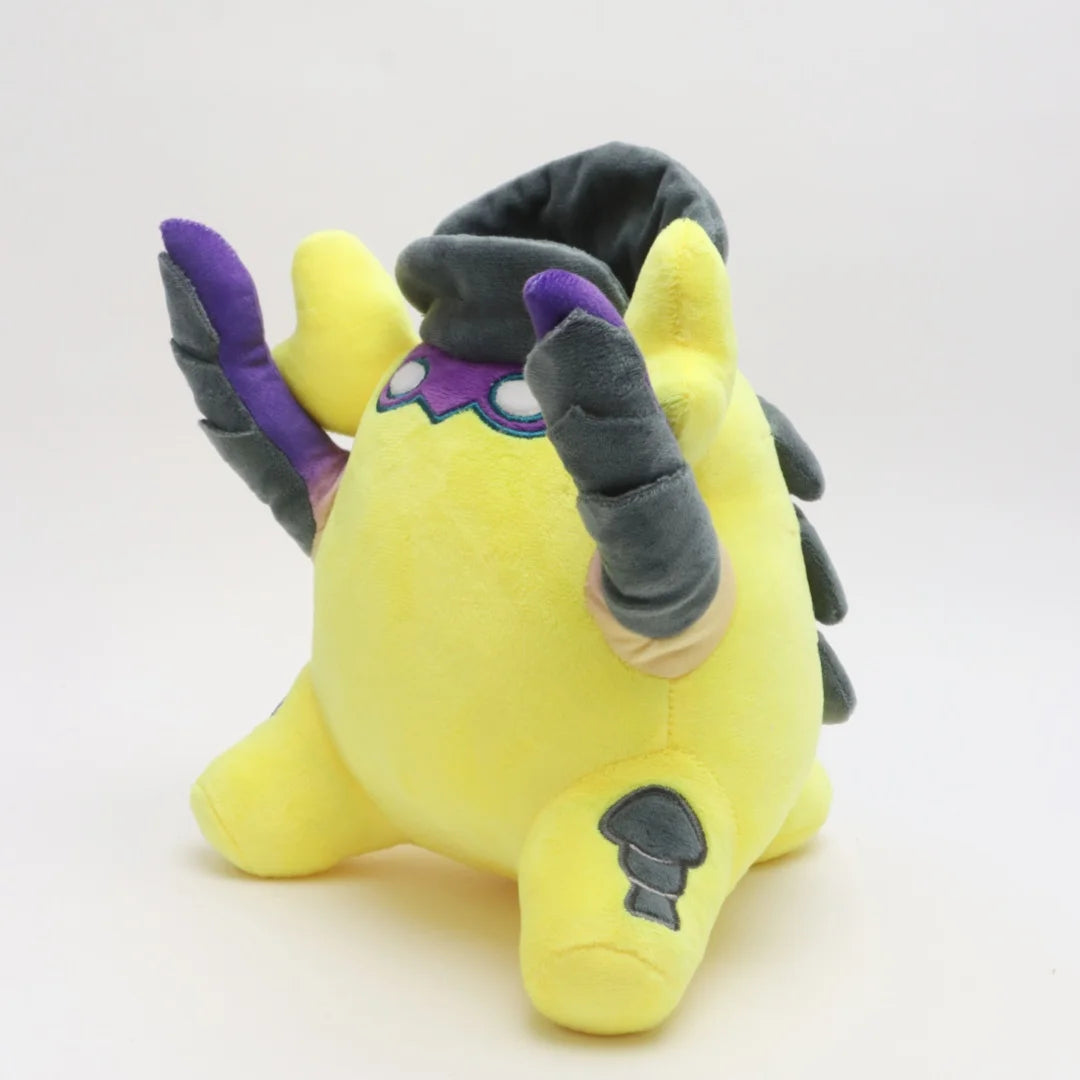 ポケモン キラフロル 黄色 ぬいぐるみ 岩型クッション付き