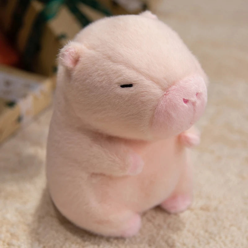 光る モチモチ 寝顔 癒やし動物 ぬいぐるみ