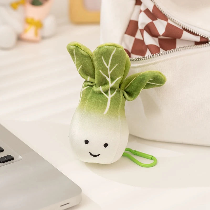 個性的な表情の 野菜 ぬいぐるみ マスコット