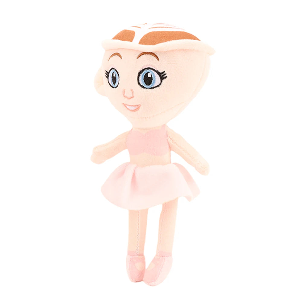 24cm Tung Tung Tung Sahur Plush Toys Game Peripheral Figure Coffee Girl Dolls Italian Ballerina Cappuccino Toys Fans Girls Gifts