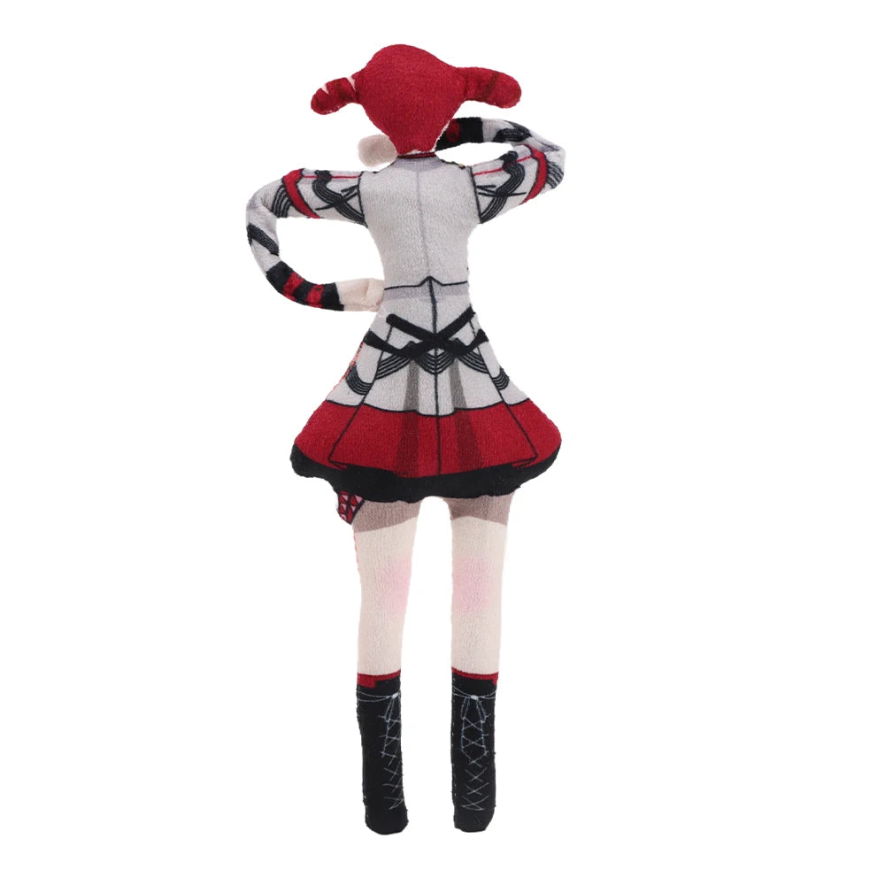 22cm Anime Kasane Teto Cosplay Plush Toys Stuffed Dolls Cartoon Figure Room Decor Abstract Wire Skeleton Accessories Cute Gifts