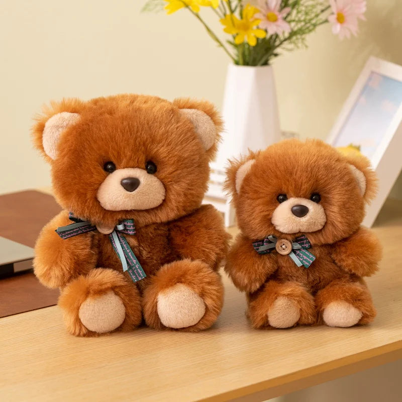 18/23Cm Classics bow Bear Cute Bear Plush Toys Stuffed Kawaii Bear Plush Doll