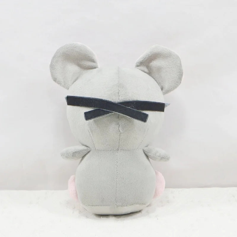 MEWGENICS! 白ふわふわとサングラスねずみ ぬいぐるみ