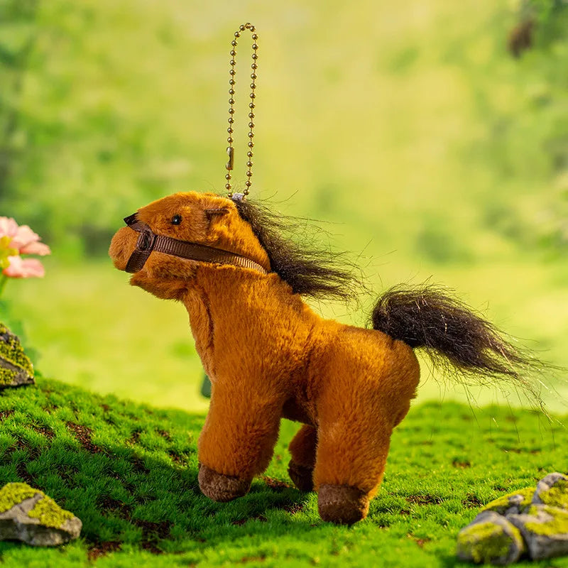 New Animal and Insect Plush Pendants Parrots, Butterflies, Bees, Horses, Cockroaches, Snails Plush Toy Backpack Pendant Kids Toy