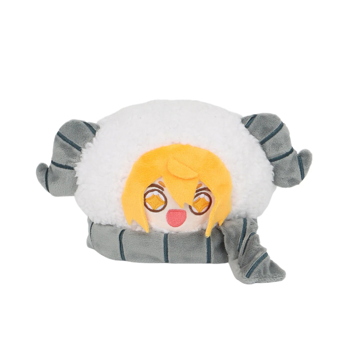 ブルアカ キキョウ 角付き ふわふわ ハンドウォーマー