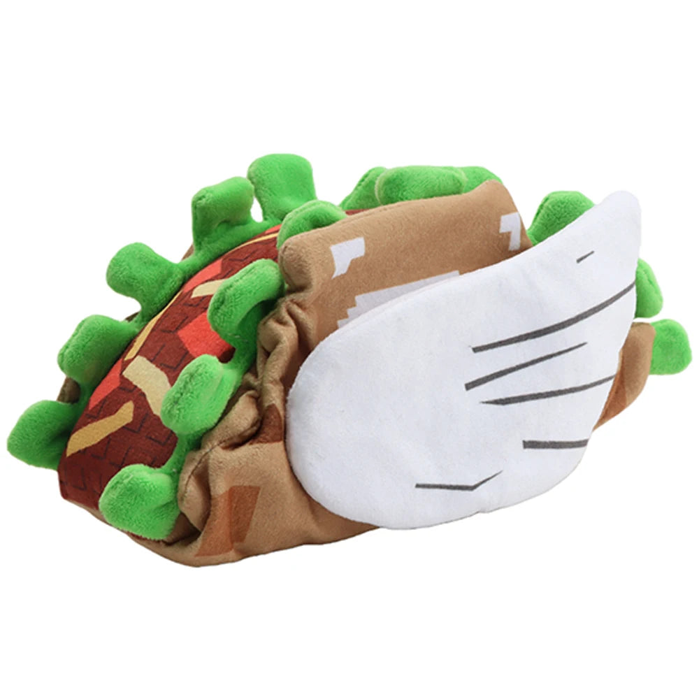 羽根付き モンスター タコスのぬいぐるみ